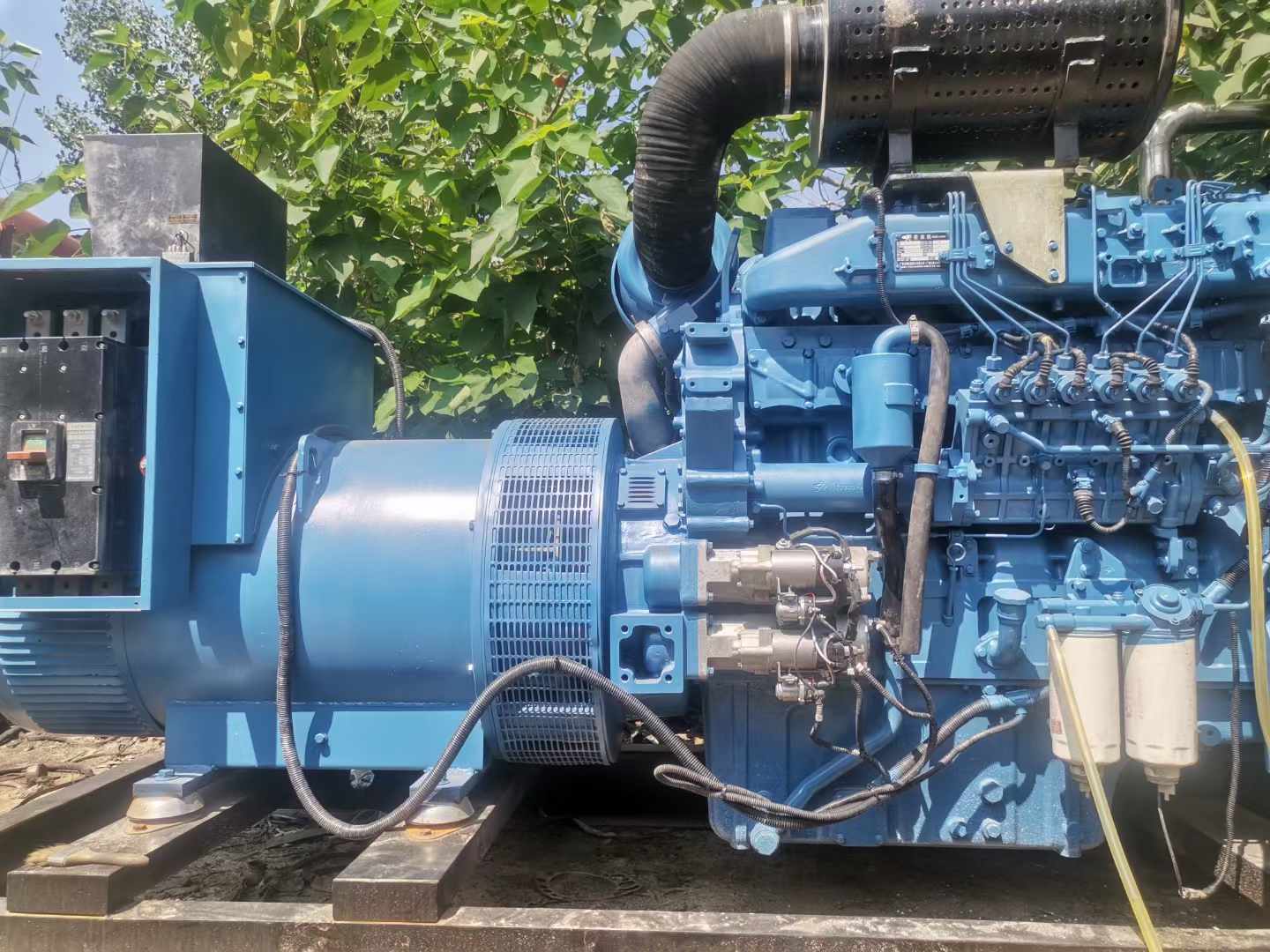 烈山详细说明降低 800kW 柴油发电机输出电流波动的方法